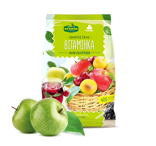 «"VITAMINKA" FRESH-FROZEN COMPOTE MIX» Frozen & chilled products